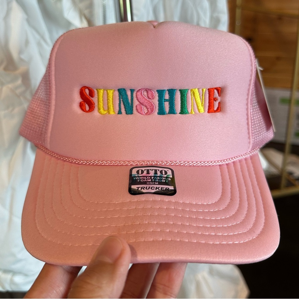 Foam Padded SUNSHINE Trucker Hat